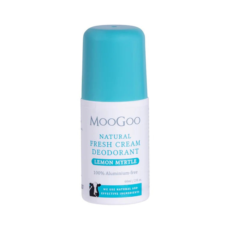 MooGoo Fresh Cream Deodorant 60g - Lemon Myrtle Exp: