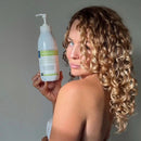 MooGoo Natural Cream Conditioner - Scalp Friendly 500ml/16.9oz Exp: 07/28