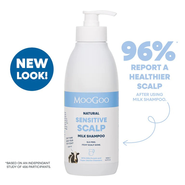MooGoo Skincare Natural Milk Shampoo 500ml/16.9oz Exp: 04/27