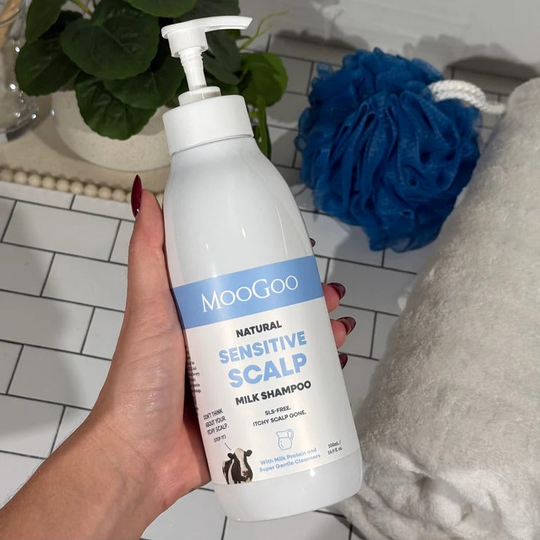 MooGoo Skincare Natural Milk Shampoo 500ml/16.9oz Exp: 04/27