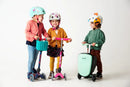Micro Woven Cotton Scooter Basket - Green