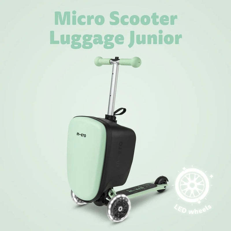[2Yrs Local Warranty] Micro Junior Luggage Scooter - Mint