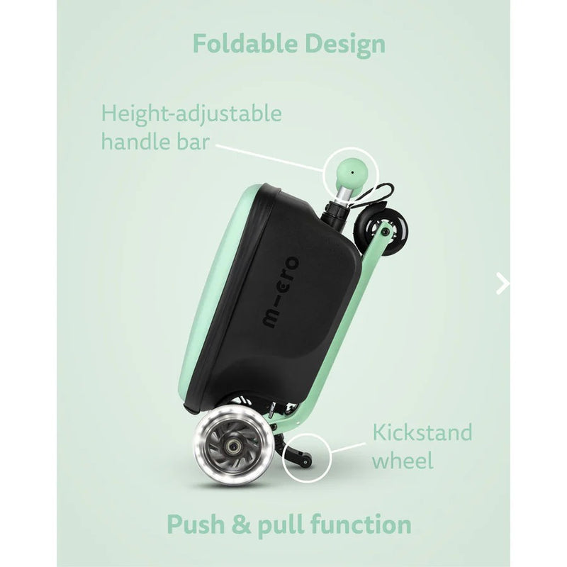 [2Yrs Local Warranty] Micro Junior Luggage Scooter - Mint