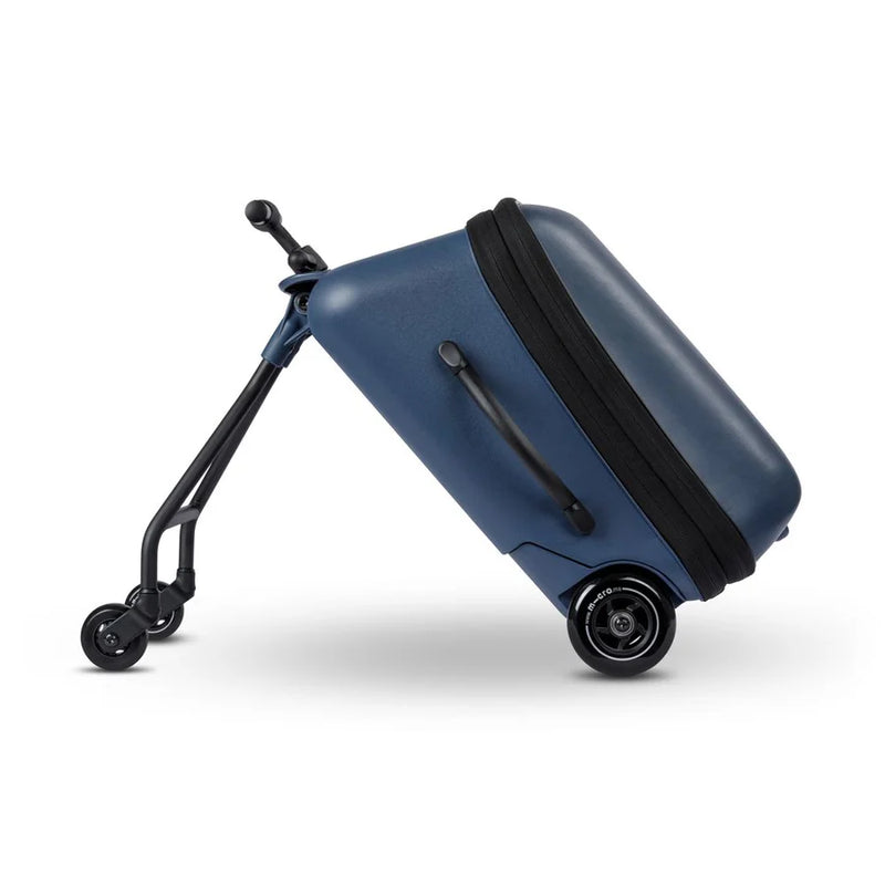 [2Yrs Local Warranty] Micro Ride On Luggage Eazy Weekender - Dark Blue