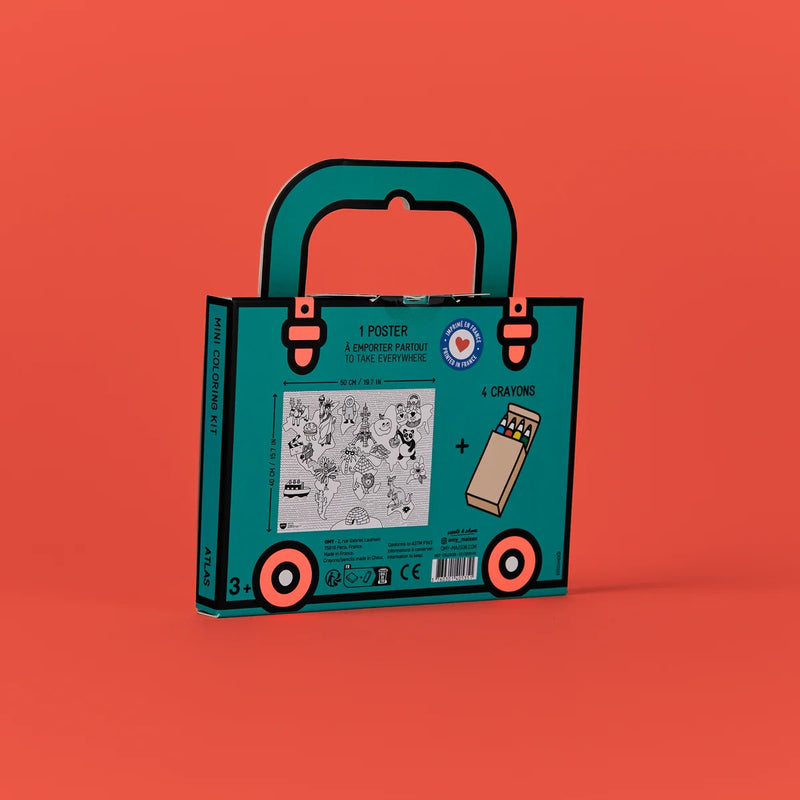 OMY Pocket Colouring - 3 Designs