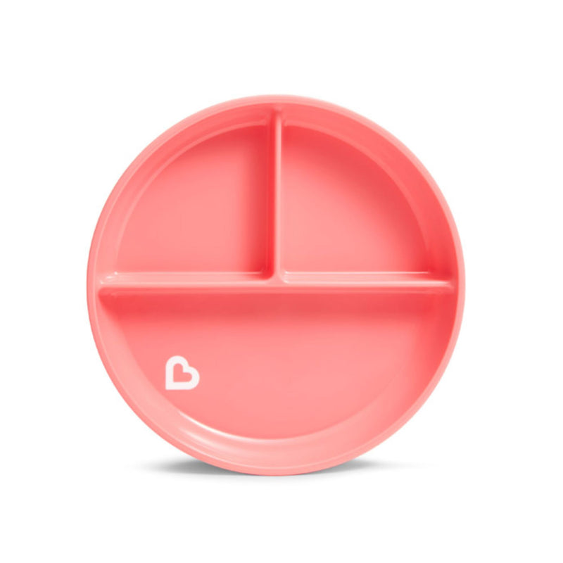 [2 Pack] Munchkin Stay Put™ Suction Plate (Pink)