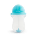 Munchkin Weighted Flexi-Straw Cup 10 Oz - Blue (Pack Of 2)