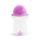 Munchkin Weighted Flexi-Straw Cup 10 Oz - Purple (Pack Of 2)