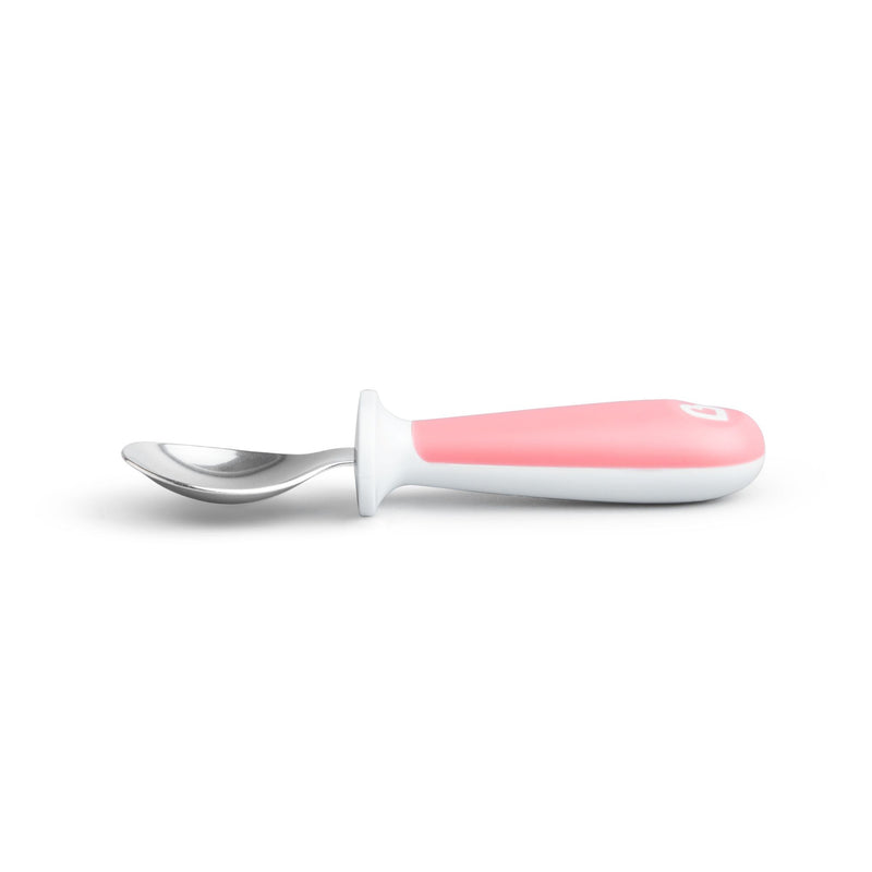 [Bundle Of 2] Munchkin Raise™ Toddler Fork & Spoon Set -Pink