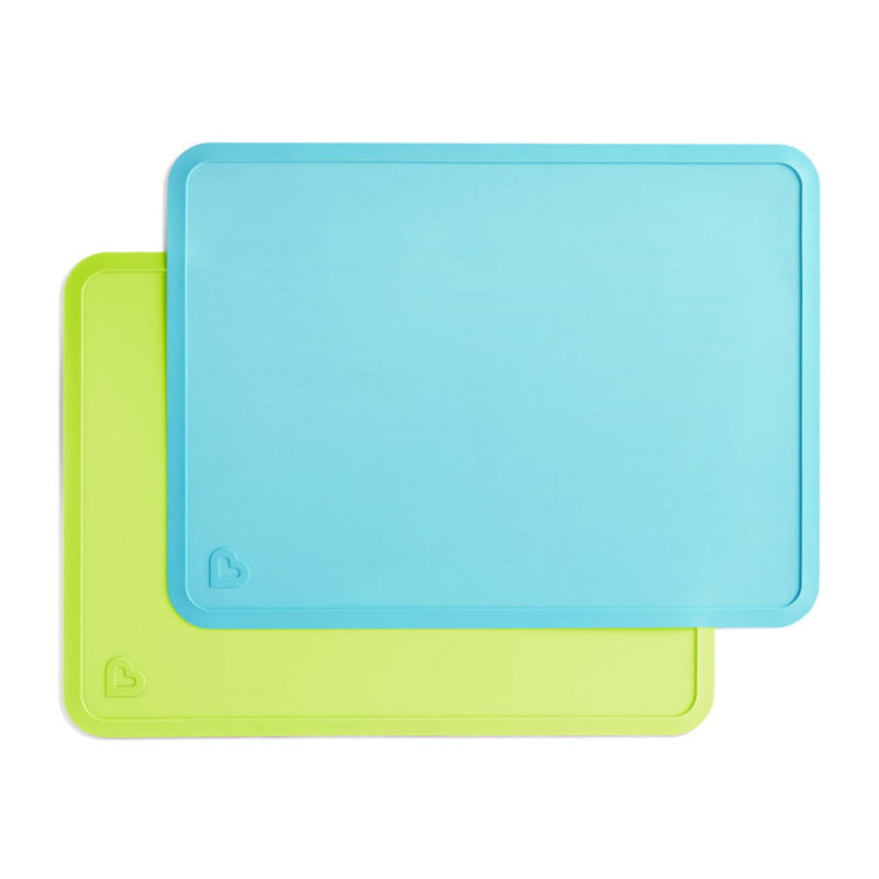 [2 Pack] Munchkin Spotless™ Silicone Placemats