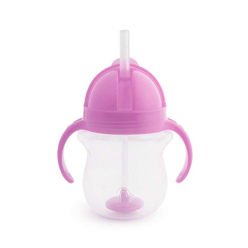 [Bundle Of 3] Munchkin Click Lock™ Weighted Flexi-Straw Cup Replacement Straw and Weight (Purple)