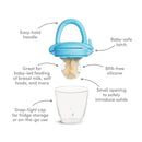 [2 Pack] Munchkin Silicone Baby Food Feeder - 2pk