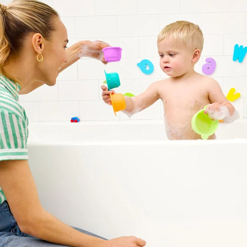 [2 Pack] Munchkin Connect-A-Cup ™ Bath Strainers