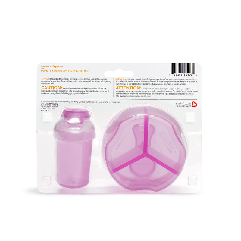 [Bundle Of 2] Munchkin Formula Dispenser Combo Pack (Pink)