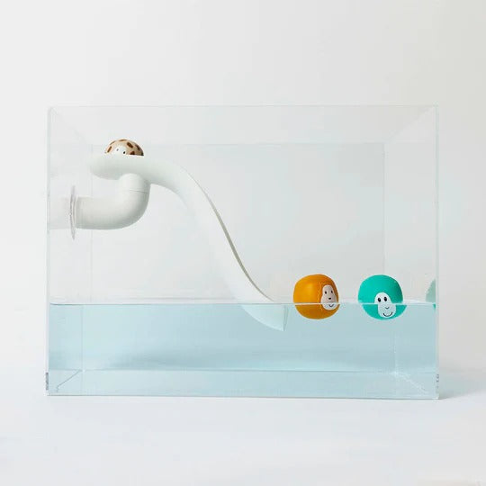 Matchstick Monkey Bathtime Slide Set - 2 Colors