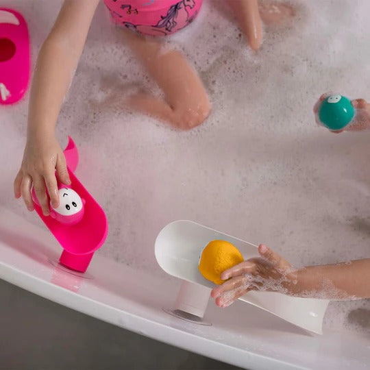 Matchstick Monkey Bathtime Slide Set - 2 Colors