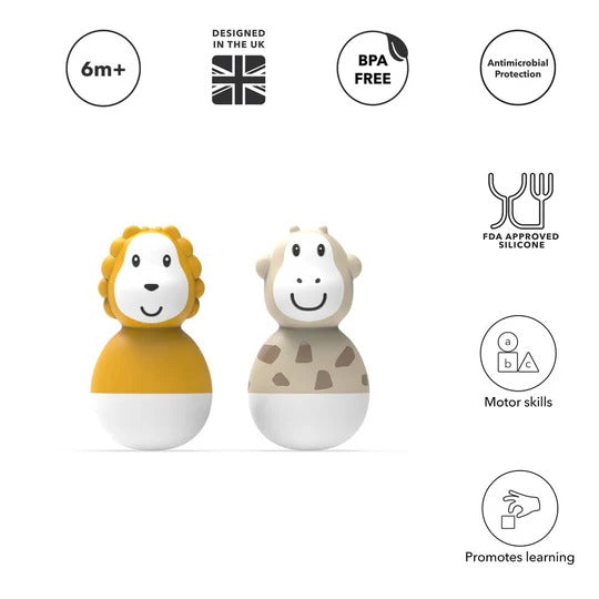 Matchstick Monkey Bathtime Wobblers - 2 Designs