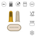 Matchstick Monkey Finger Toothbrush With Portable Case - 2 Designs