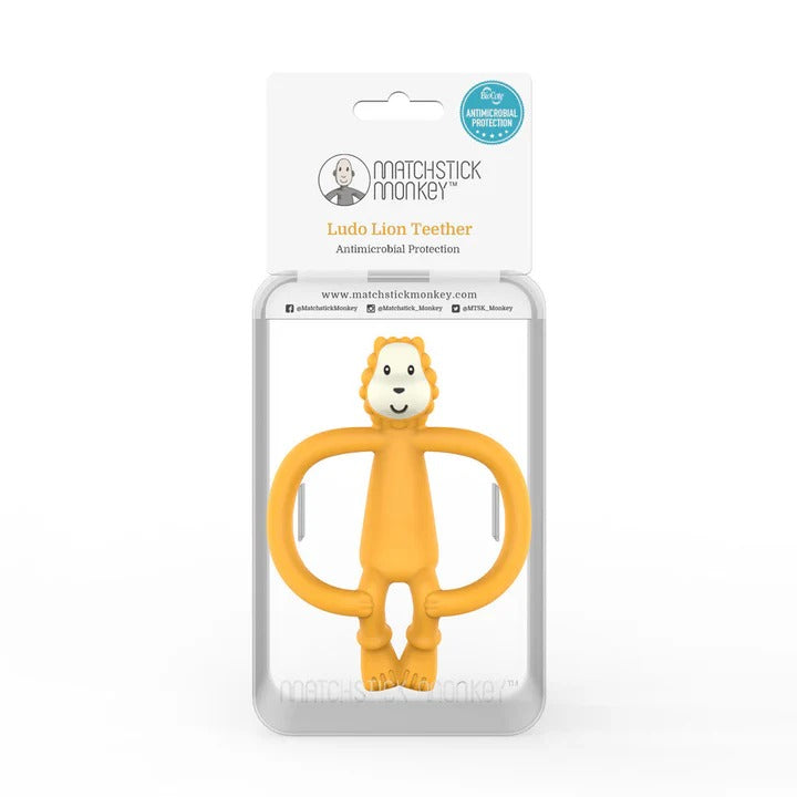 Matchstick Monkey Animal Teether - 3 Designs