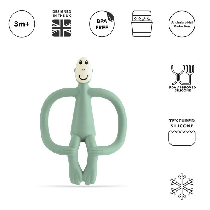 Matchstick Monkey Original Teething Toy & Gel Applicator - 6 Colors