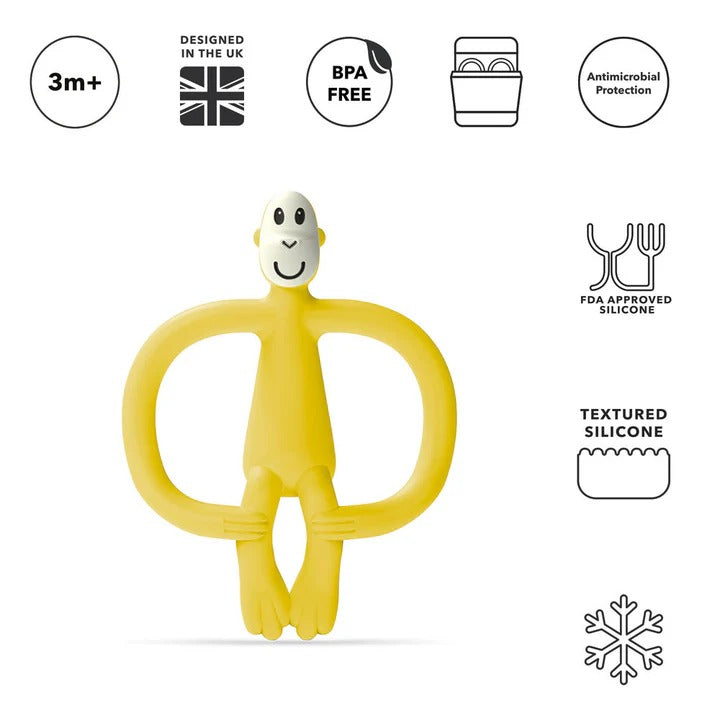 Matchstick Monkey Original Teething Toy & Gel Applicator - 6 Colors