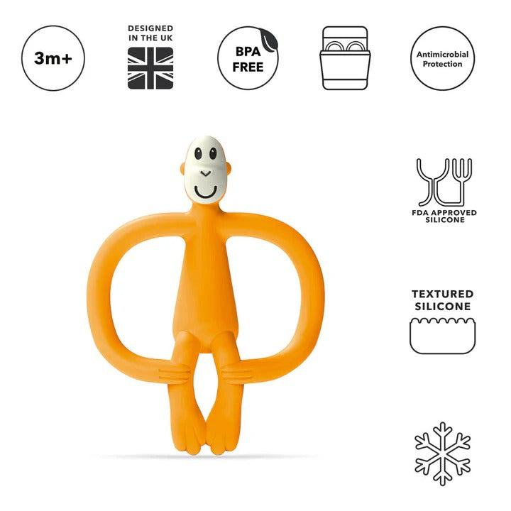 Matchstick Monkey Original Teething Toy & Gel Applicator - 6 Colors