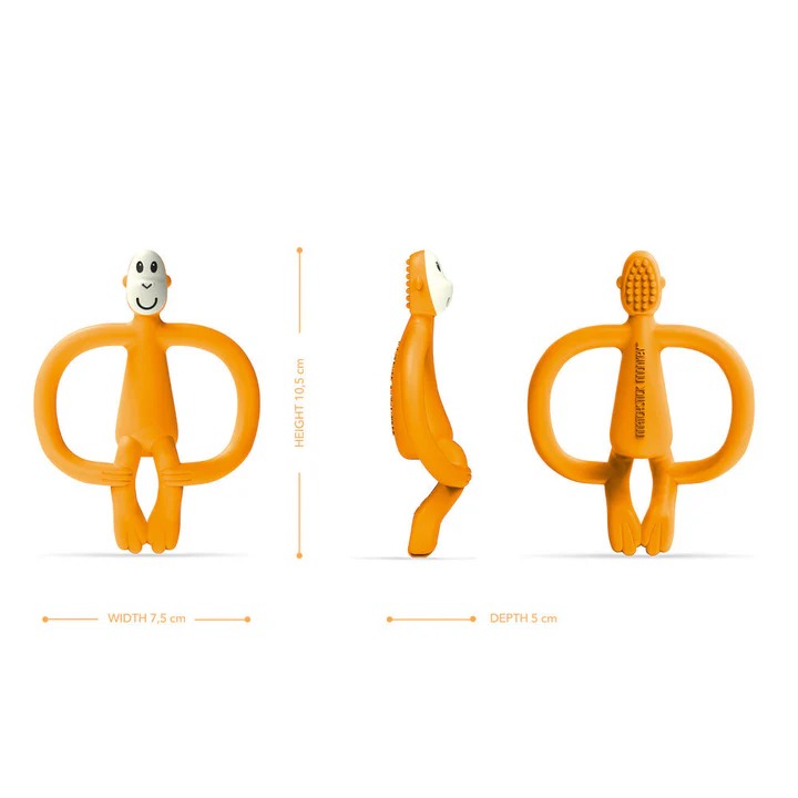Matchstick Monkey Original Teething Toy & Gel Applicator - 6 Colors