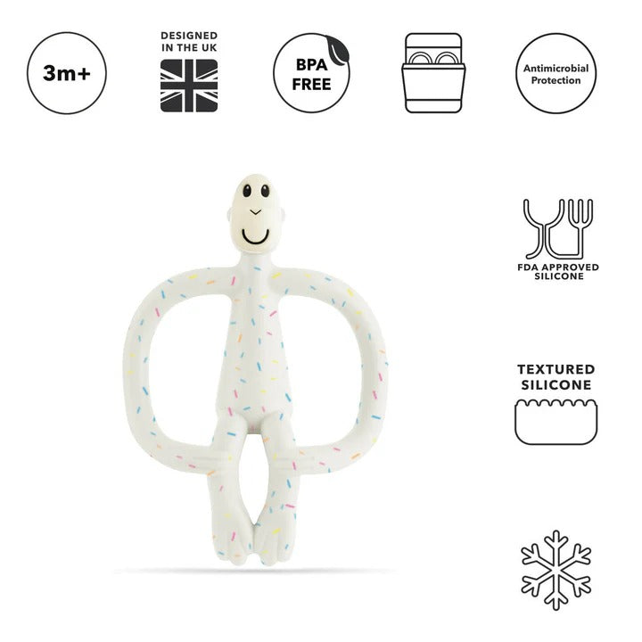 Matchstick Monkey Original Teething Toy With Tail - 6 Colors