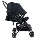 Mimosa Cabin City + Backpack Stroller (Mesh) - Jet Set Black