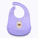 [2 Pack] Snapkis Oh-So-Soft Silicone Bib V2 - 4 Designs