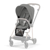 Cybex Mios Frame Matt Black + MIOS 3 Seat Pack Mirage Grey (Bundle Pack)