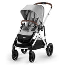 Cybex Gazelle S 2 Silver Frame Stroller - 2 Colors
