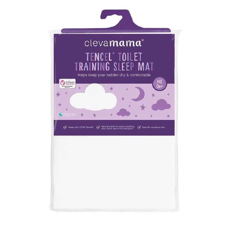 Clevamama Tencel Toilet Training Sleep Mat 70 x 90 cm - 3 Colors