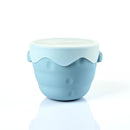 [2 Pack] Snapkis Collapsible Silicone Snack Cup - 3 Colors