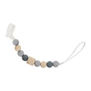 [2-Pack] Snapkis Silicone Teether & Pacifier Clip - 2 Colors