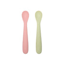 [3-Pack] Snapkis Silicone Weaning Spoon 2pc - 2 Colors