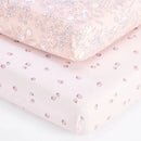 Tutti Bambini Cot Bed Fitted Sheet 2Pk - 3 Designs