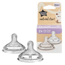 [3-Pack] Tommee Tippee Natural Start Soft Teat (2 Pk) - Assorted Sizes