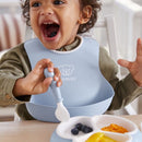 BabyBjorn Feeding Bib Set (1 Baby Bib And 1 Small Baby Bib) - 5 Colors