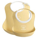 BabyBjorn Feeding Bib Set (1 Baby Bib And 1 Small Baby Bib) - 5 Colors