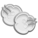 BabyBjorn Baby Plate, Spoon And Fork 2 Pcs - 4 Colors