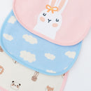 [2-Pack] Snapkis Everyday Bib Set 3Pk - Assorted Designs