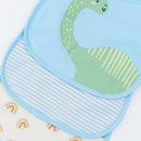 [2-Pack] Snapkis Everyday Bib Set 3Pk - Assorted Designs