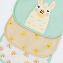 [2-Pack] Snapkis Everyday Bib Set 3Pk - Assorted Designs