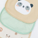 [2-Pack] Snapkis Everyday Bib Set 3Pk - Assorted Designs