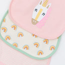 [2-Pack] Snapkis Everyday Bib Set 3Pk - Assorted Designs