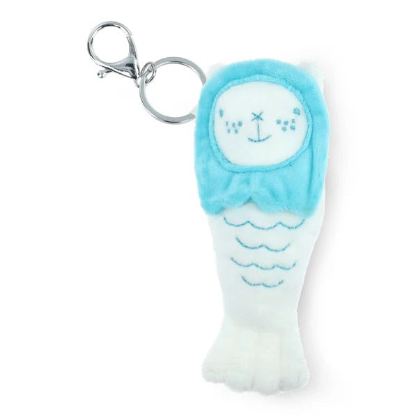 [2 Pack] Nom Merlion Chou Chou Mini Keychain - 2 Colors