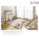 Parklon Double Sided PE Roll Mat Midnight Friends Terrazzo  Size: 2000x1300x15mm