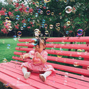 Mother's Corn Woody Bubble Blower with 200ml Lots of Bubbles Solution