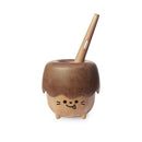 Mother's Corn Woody Bubble Blower with 200ml Touchable Bubble Solution